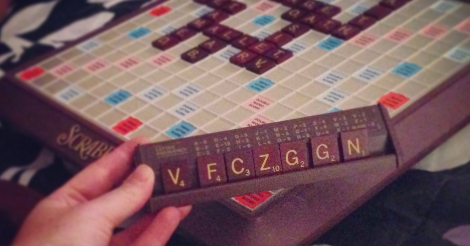 When the Scrabble tiles give you lemons